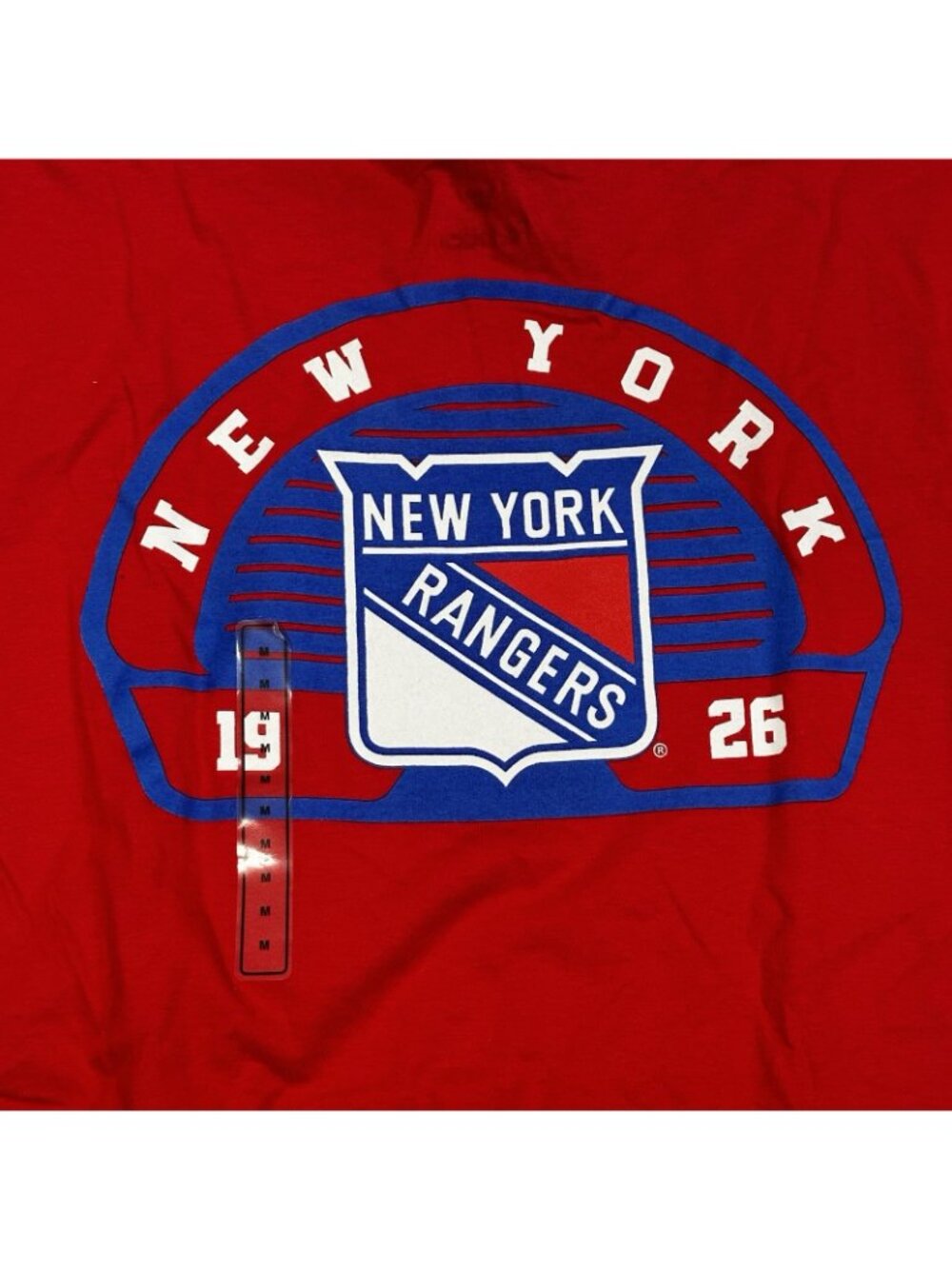 New York Rangers T-Shirt Red Fanatics NHL Licensed Mens Small - Picture 5 of 6